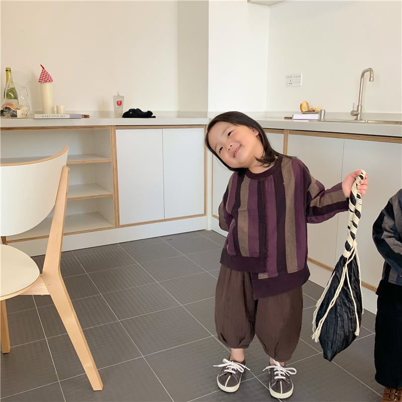 Baby Girl Mori Round Neck T-shirt and Top
